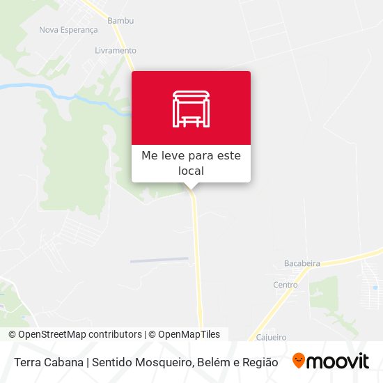 Terra Cabana | Sentido Mosqueiro mapa