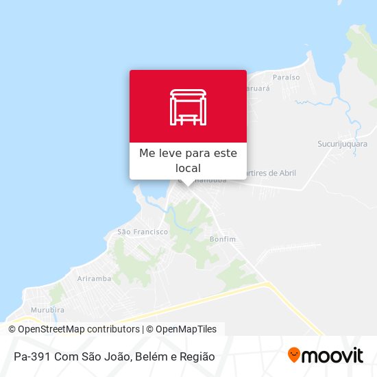 Pa-391 Com São João mapa