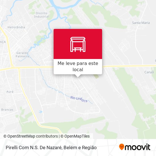Pirelli Com N.S. De Nazaré mapa