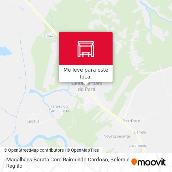 Magalhães Barata Com Raimundo Cardoso mapa