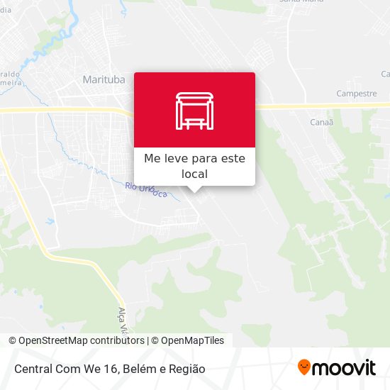 Central Com We 16 mapa
