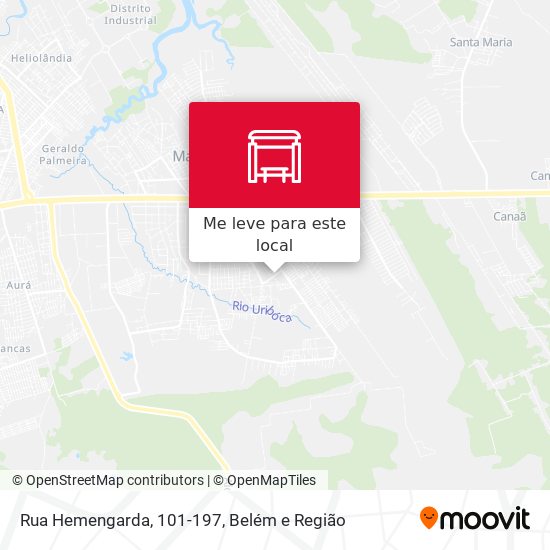 Rua Hemengarda, 101-197 mapa