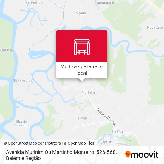Avenida Murinim Ou Martinho Monteiro, 526-568 mapa