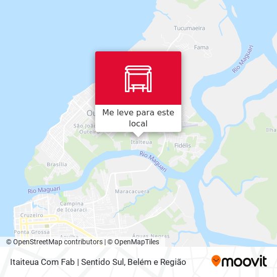 Itaiteua Com Fab | Sentido Sul mapa