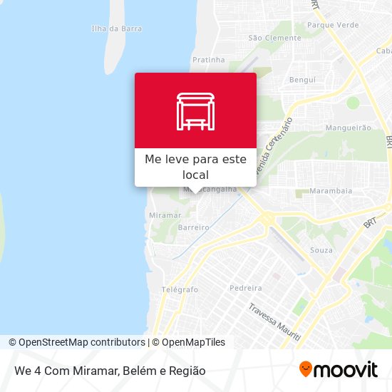 We 4 Com Miramar mapa