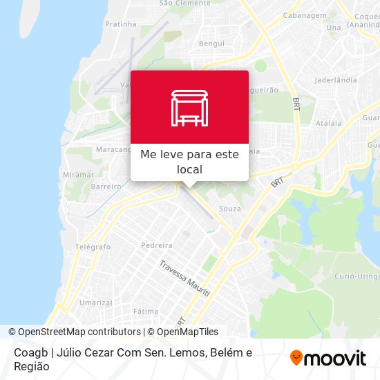 Coagb |  Júlio Cezar Com Sen. Lemos mapa