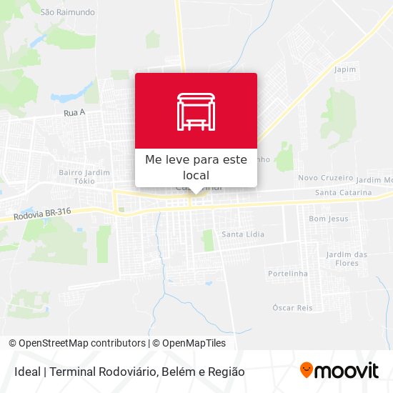 Ideal | Terminal Rodoviário mapa