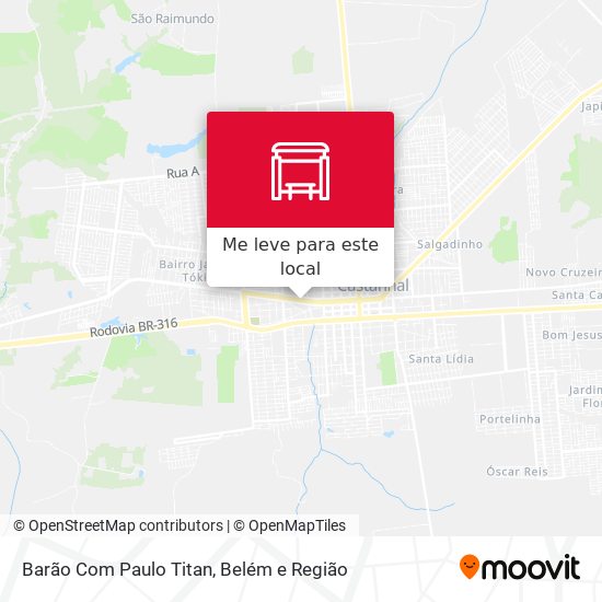 Barão Com Paulo Titan mapa