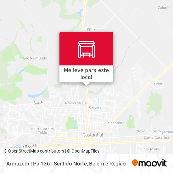 Armazém | Pa 136 | Sentido Norte mapa