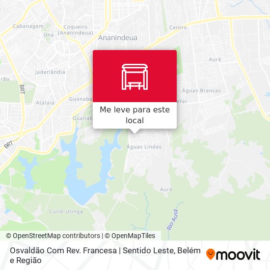 Osvaldão Com Rev. Francesa | Sentido Leste mapa