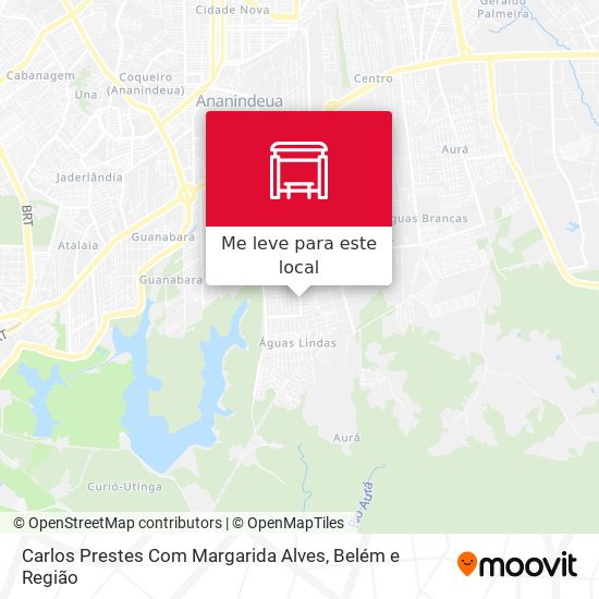 Carlos Prestes Com Margarida Alves mapa