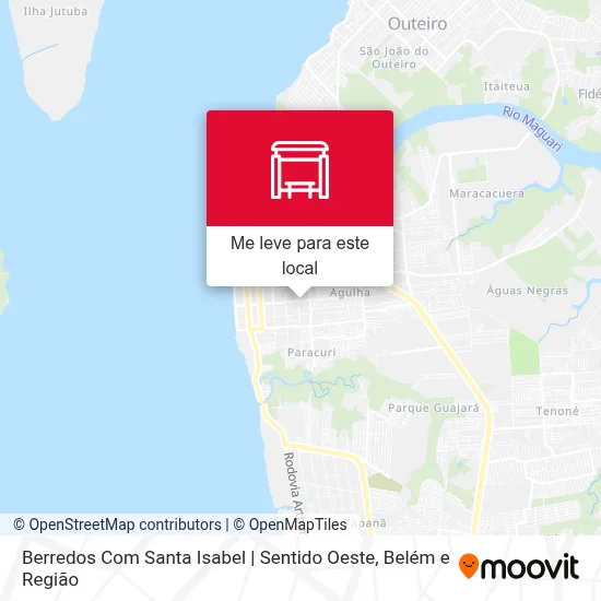 Berredos Com Santa Isabel | Sentido Oeste mapa