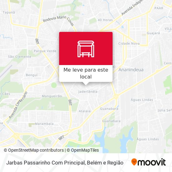 Jarbas Passarinho Com Principal mapa