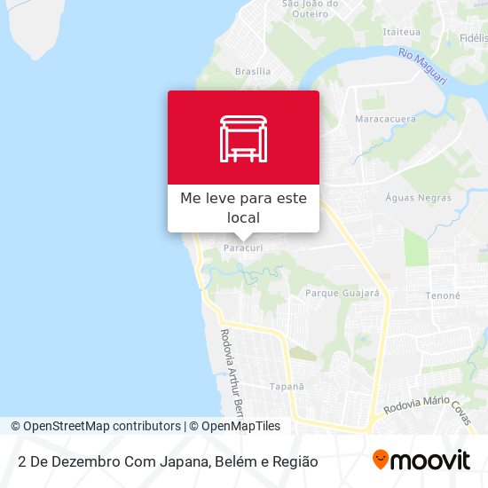 2 De Dezembro Com Japana mapa