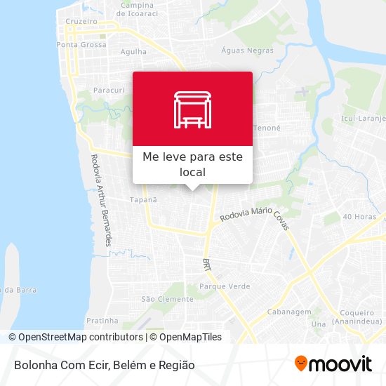 Bolonha Com Ecir mapa