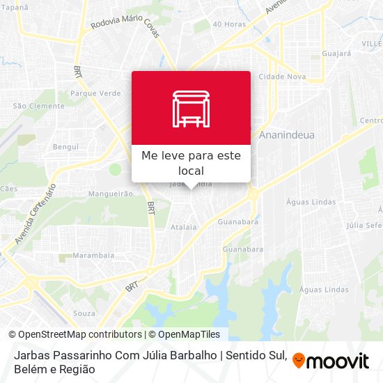 Jarbas Passarinho Com Júlia Barbalho | Sentido Sul mapa