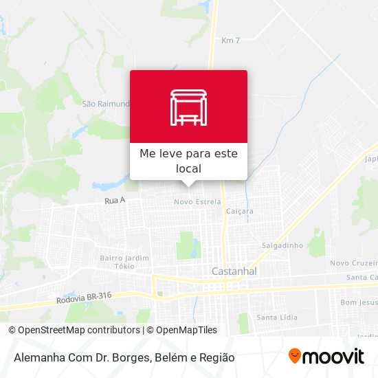 Alemanha Com Dr. Borges mapa