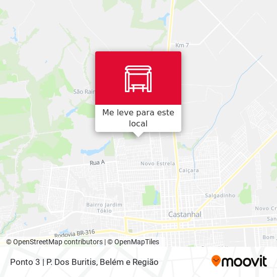 Ponto 3 | P. Dos Buritis mapa