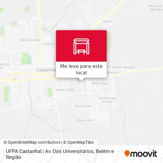 UFPA Castanhal | Av. Dos Universitários mapa