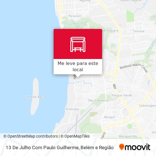 13 De Julho Com Paulo Guilherme mapa