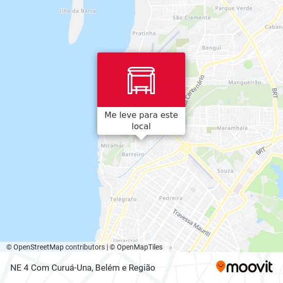 NE 4 Com Curuá-Una mapa