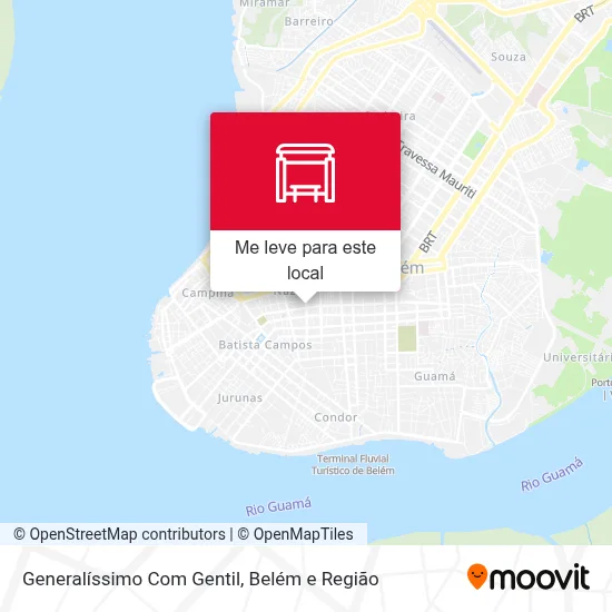 Generalíssimo Com Gentil mapa