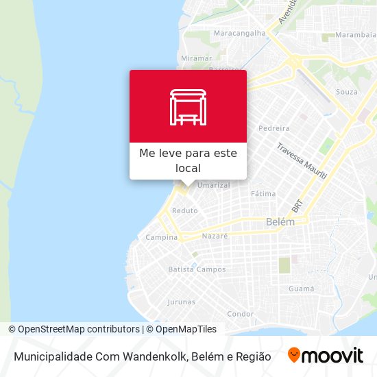 Municipalidade Com Wandenkolk mapa