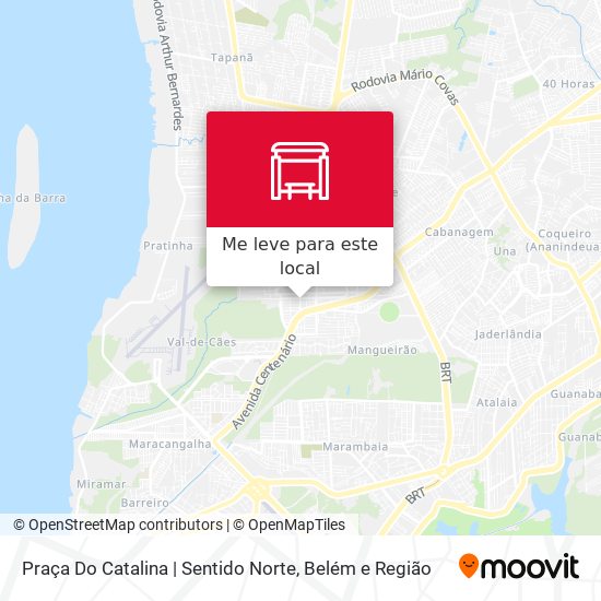 Praça Do Catalina | Sentido Norte mapa