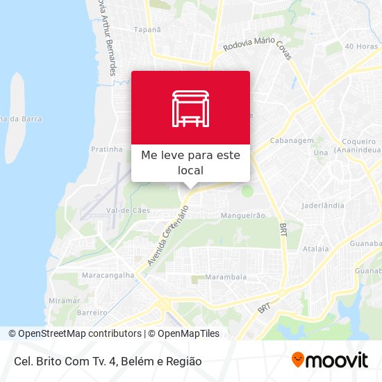 Cel. Brito Com Tv. 4 mapa