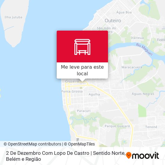 2 De Dezembro Com Lopo De Castro | Sentido Norte mapa