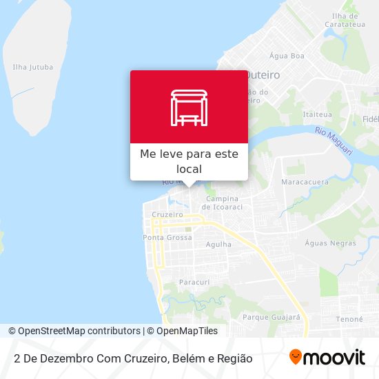 2 De Dezembro Com Cruzeiro mapa