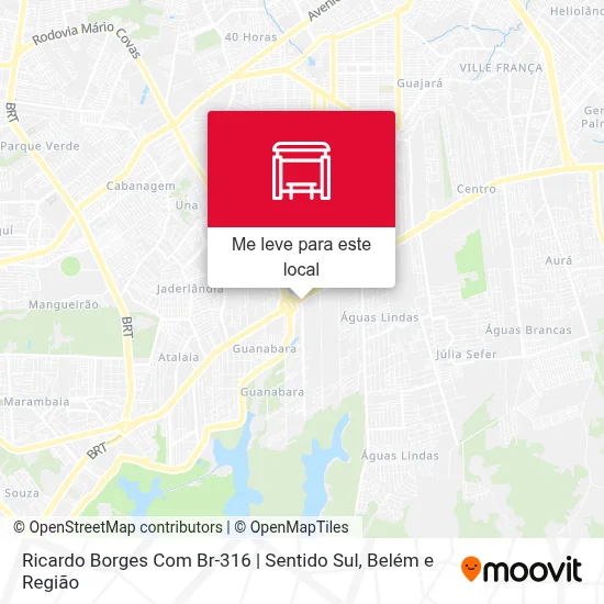 Ricardo Borges Com Br-316 | Sentido Sul mapa