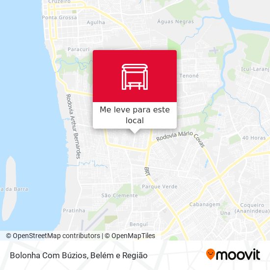Bolonha Com Búzios mapa