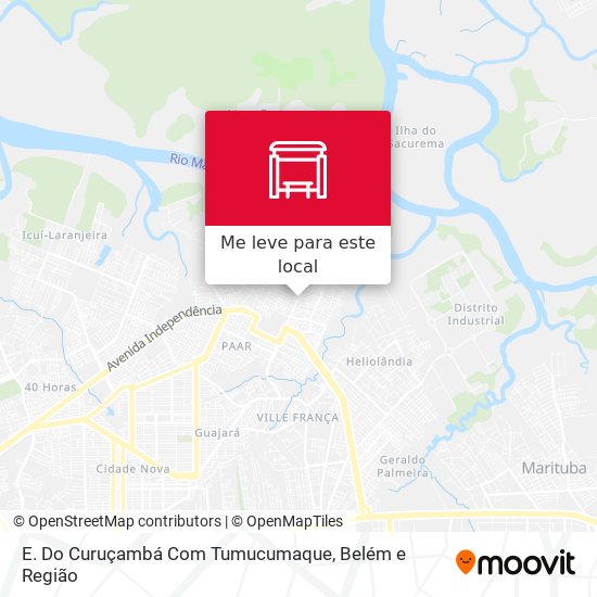 E. Do Curuçambá Com Tumucumaque mapa