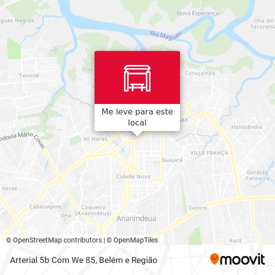 Arterial 5b Com We 85 mapa