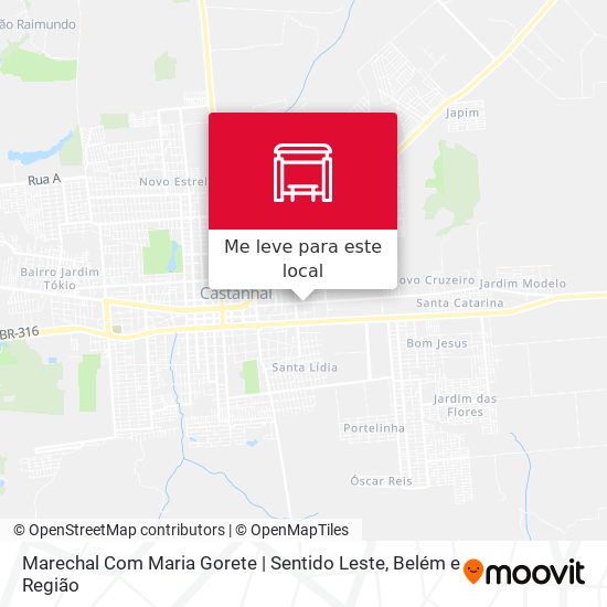 Marechal Com Maria Gorete | Sentido Leste mapa
