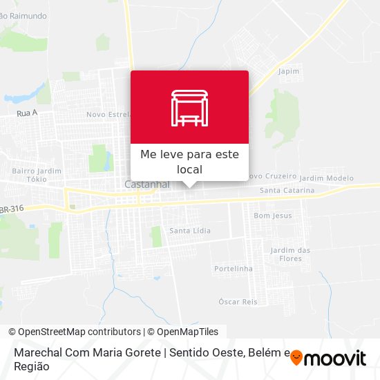 Marechal Com Maria Gorete | Sentido Oeste mapa