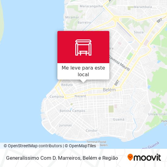 Generalíssimo Com D. Marreiros mapa