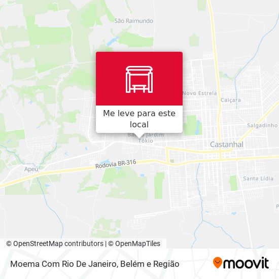 Moema Com Rio De Janeiro mapa