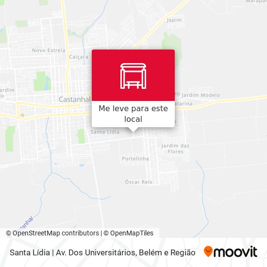 Santa Lídia | Av. Dos Universitários mapa