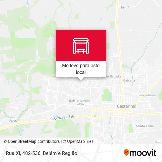 Rua Xi, 482-536 mapa