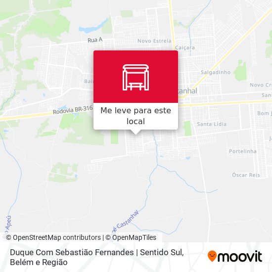Duque Com Sebastião Fernandes | Sentido Sul mapa