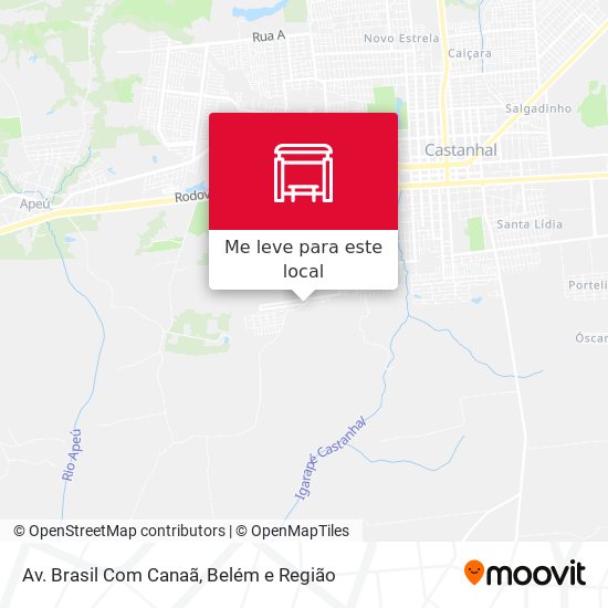 Av. Brasil Com Canaã mapa