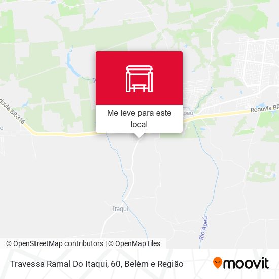 Travessa Ramal Do Itaqui, 60 mapa