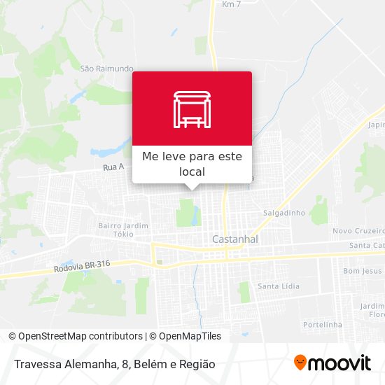 Travessa Alemanha, 8 mapa
