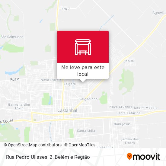 Rua Pedro Ulisses, 2 mapa