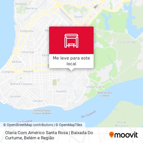 Olaria Com Américo Santa Rosa | Baixada Do Curtume mapa