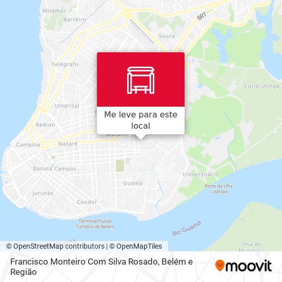 Francisco Monteiro Com Silva Rosado mapa