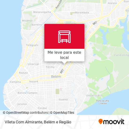 Vileta Com Almirante mapa
