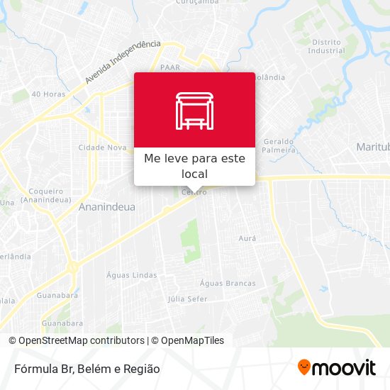 Fórmula Br mapa